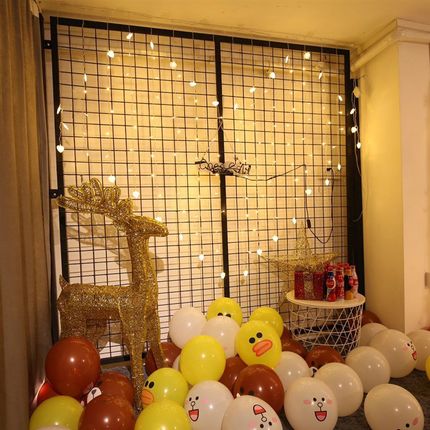 LED灯爱心彩灯带窗帘冰条求婚表白装饰灯创意日婚庆婚礼浪漫装饰