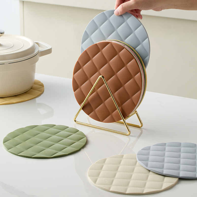 米立风物隔热垫餐垫防烫桌垫锅垫耐高温家用硅胶菜垫碗垫子餐盘垫