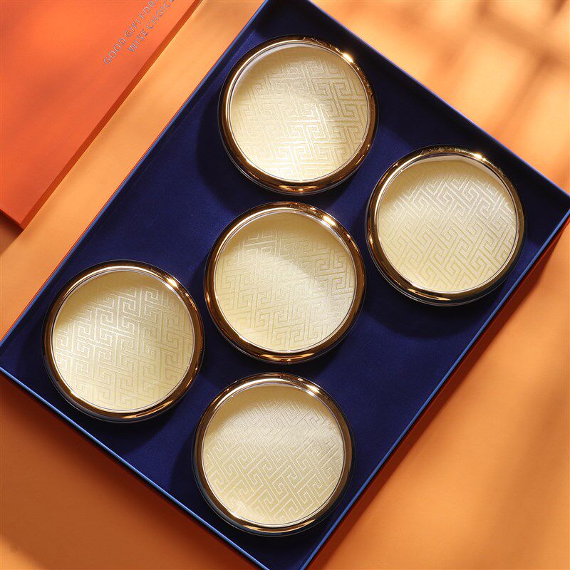 滋补佳品通用礼盒五拼三拼包装盒烫金盒燕窝羊肚菌金线莲花旗洋参