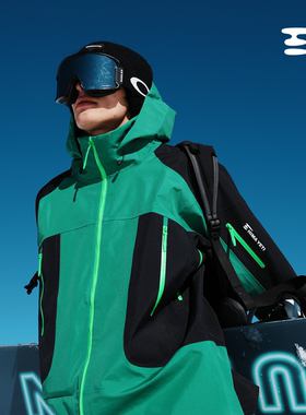 喜马猿CityBoy 3L硬壳雪服耐磨PA66 100D鲁道夫无氟防水HIMA YETI