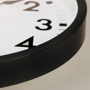 简约静音装 汉时时尚 饰挂钟客厅创意挂墙时钟家用卧室石英钟表HW11