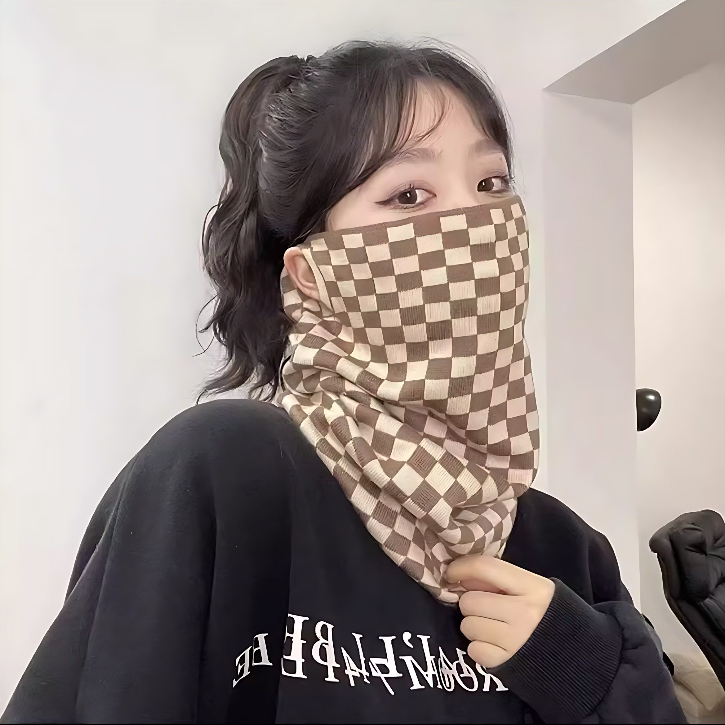 防风面罩全脸女秋冬季高颜值口罩骑行车保暖防寒面纱护颈围脖套男,服饰配件/皮带/帽子/围巾,防晒脖套,淘宝优惠券,粉丝福利购,淘宝优惠卷