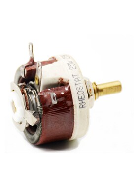 红色美式高品质滑动圆盘可调电阻电位器 25W50W100W150W300W500W