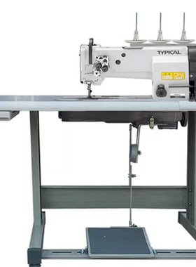 标准牌GC-20608单双针车三同步中厚料箱包皮革沙发帐篷工业缝纫机