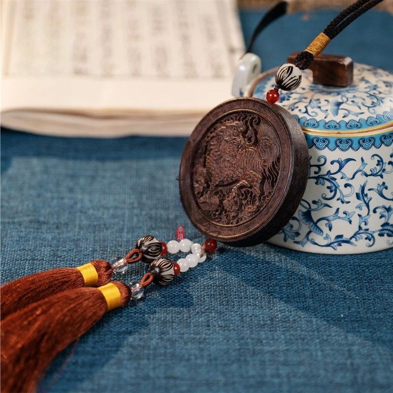 【清新香牌】刘兰香古法合香珠车挂国风挂饰天然吊坠挂件手工饰品,节庆用品/礼品,挂饰/生肖挂饰,淘宝优惠券,粉丝福利购,淘宝优惠卷