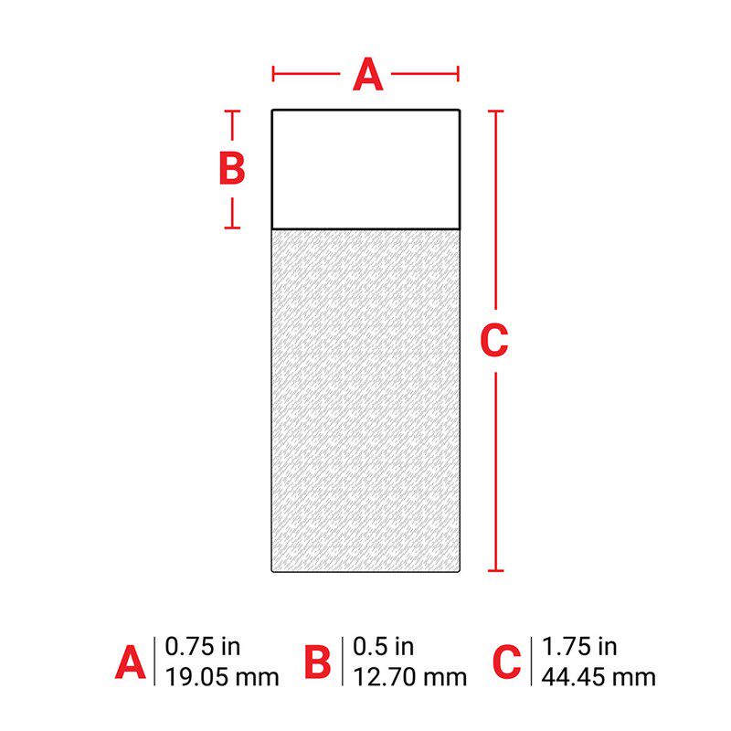 THT-67-427-1.5 贝迪BRADY白色/半透明自覆膜线缆冻存管标签