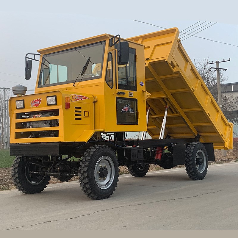 单缸四不像四驱农用翻斗车四轮六轮柴油自卸拖拉机工程矿用载重运