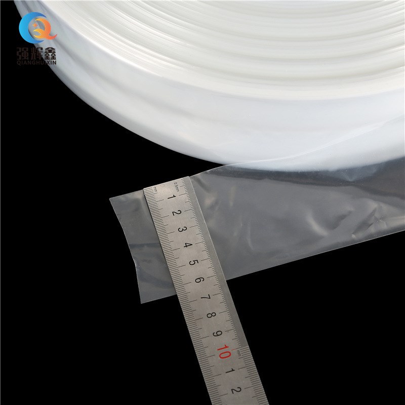 现货pe筒料透明圆管塑料防水袋卷料小开口双通细长条胶袋防尘套袋