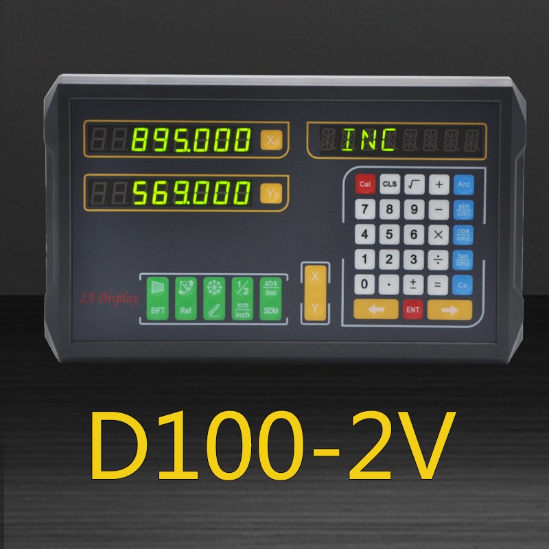 Ditron光栅尺数显表现货光栅位移传感器铣床电子尺光栅尺