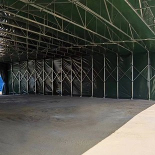 安徽江苏周边大型雨棚遮阳棚伸缩款仓库户外工地烧烤棚停车遮阳棚