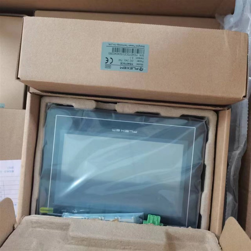 繁易触摸屏FE6100WE    10寸带网口 四串口 触摸屏原装现货