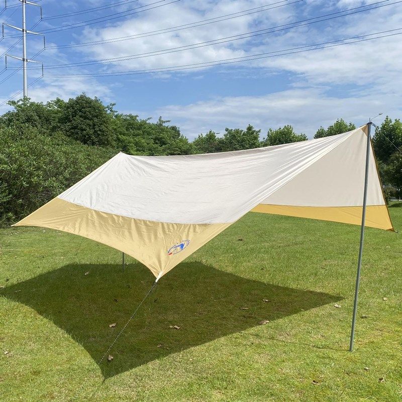 时尚户外露营帐篷 潮流天幕野营炊布阳棚 小众野餐防雨防晒凉棚