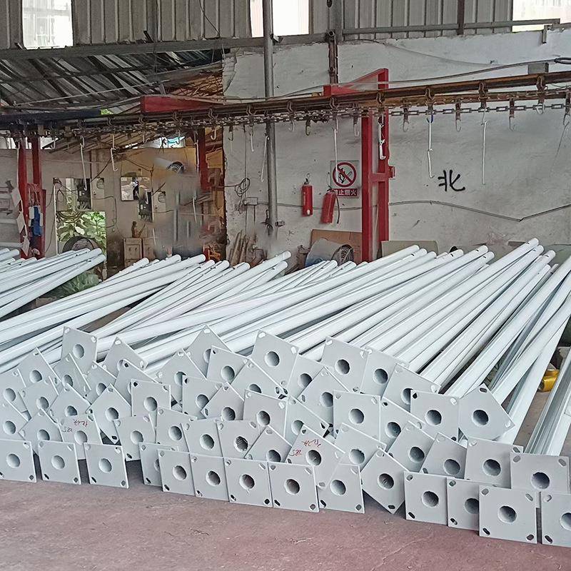 LED市电路灯6米户外防水市政道路照明高杆灯新农村单臂双臂路灯杆