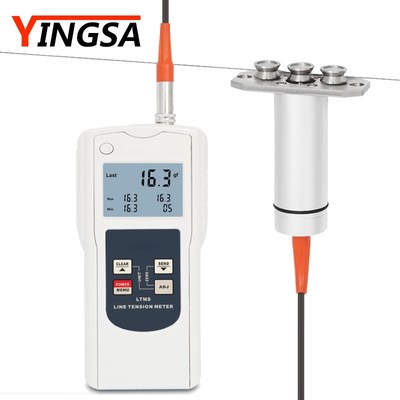 英萨手持式数显线张力仪线材张力计纱线金属线材张紧力测试仪LTMS