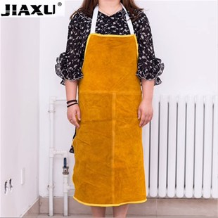 纯牛皮电焊围裙防烫防火星隔热耐磨焊工专用无袖 焊接服劳保工作群