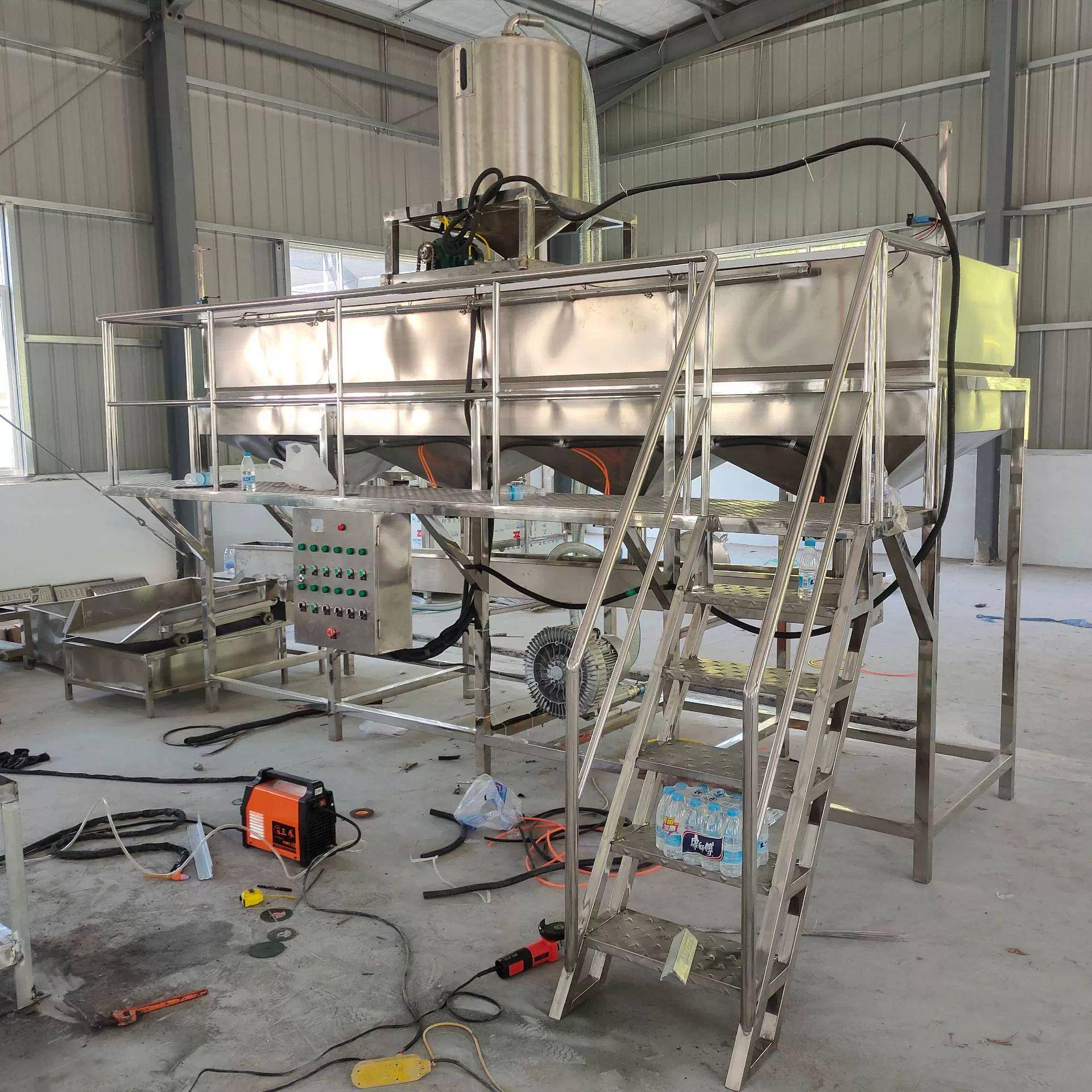 大型自动化泡豆系统厂家货源全自动黄豆泡豆池豆制品全自动加工