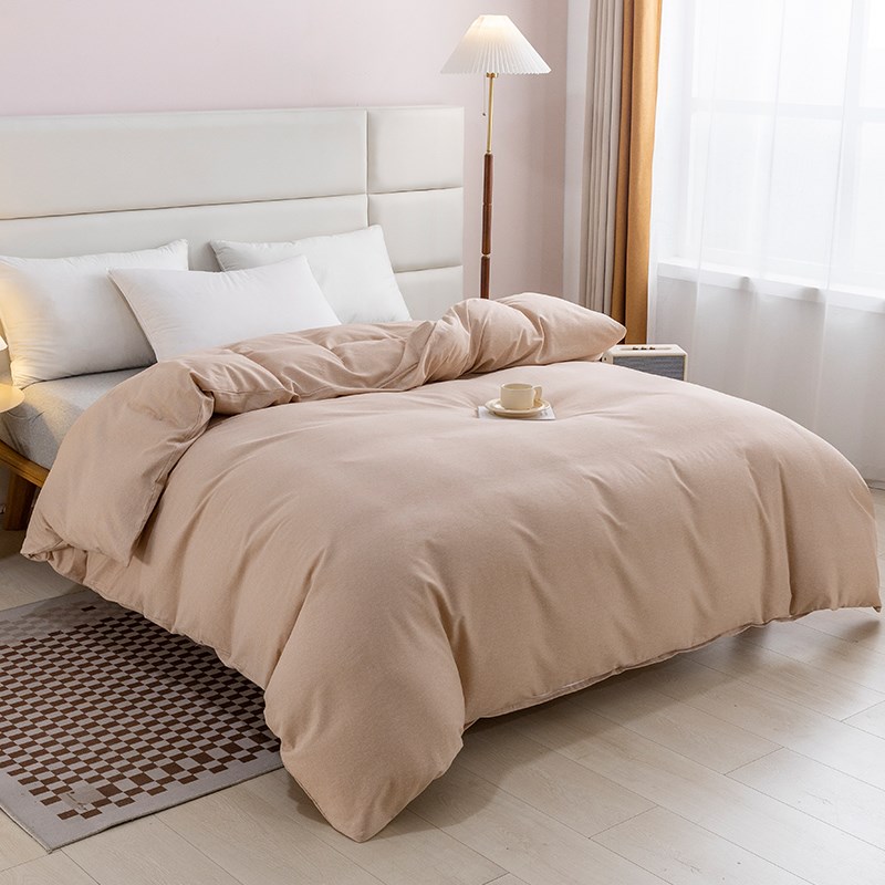 纯色加厚磨毛被套定做大尺寸全棉被罩秋冬229x230x240x220x250248