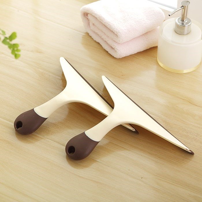 雨刮片刮水器地刮卫生间推水刮洗刷玻璃刷玻璃窗平板小号清迷你通