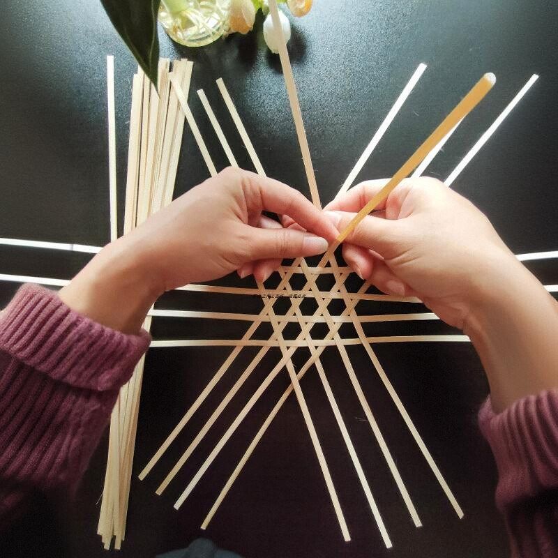 竹片竹篾条竹编DI材料包竹编灯笼竹条竹制品DI创意手工学生竹编,特色手工艺,竹编/竹雕,淘宝优惠券,粉丝福利购,淘宝优惠卷
