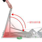 马凳工程升降加厚铝合金装 修升降刮腻子平台脚手架