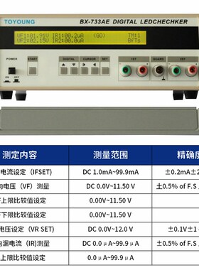 ONG数字LED测试仪E检测脚色LED脚LED二极管测试仪