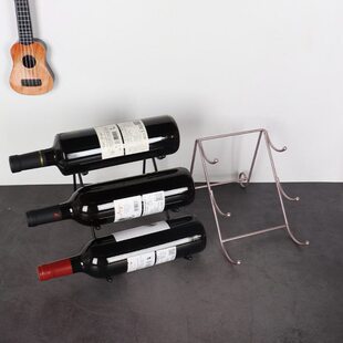 创意红酒架摆件酒柜家用横放葡萄酒架展示架现代装饰轻奢酒瓶架子