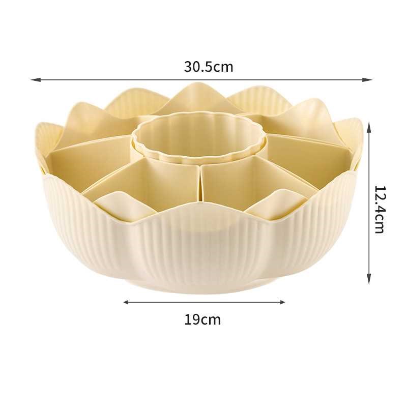 吃火锅配菜盘f家用菜盘蔬菜沥水篮旋转备菜拼盘放菜的盘子餐具