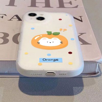 橘子猫咪适用真我GTNEO6SE手机壳新款opporealmegt7软壳v60/v30可爱卡通13男女q3T硅胶全包gt5pro防摔大师版