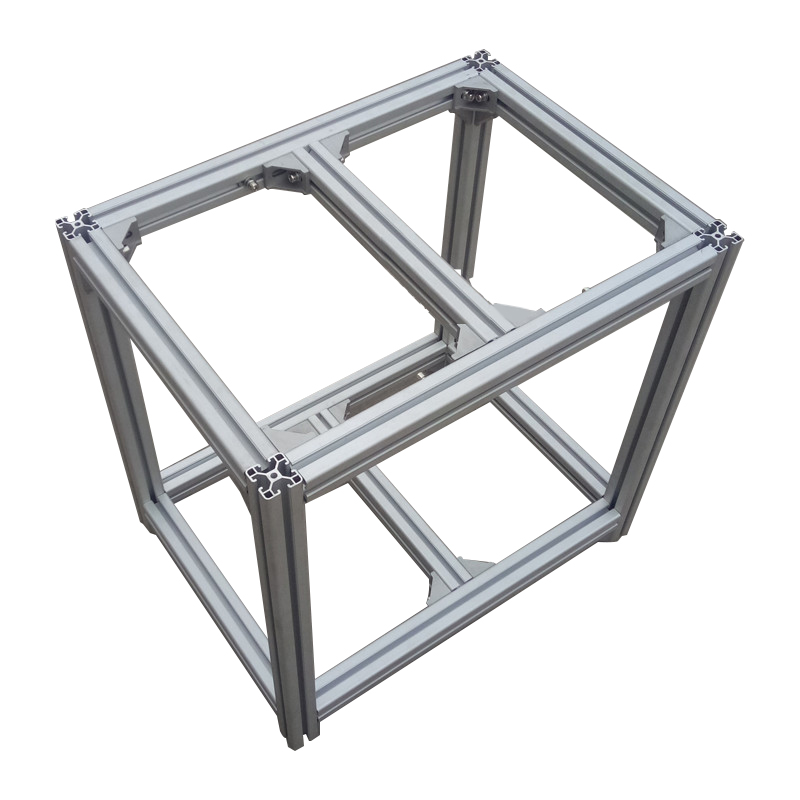 铝合金型材框架定制车间流水线防护罩支架鱼缸工业隔断围栏欧标