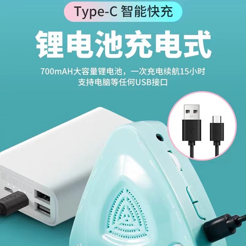 伊诺电子节拍器EM-699钢琴吉他架子鼓古筝人声精准节奏器考级专业