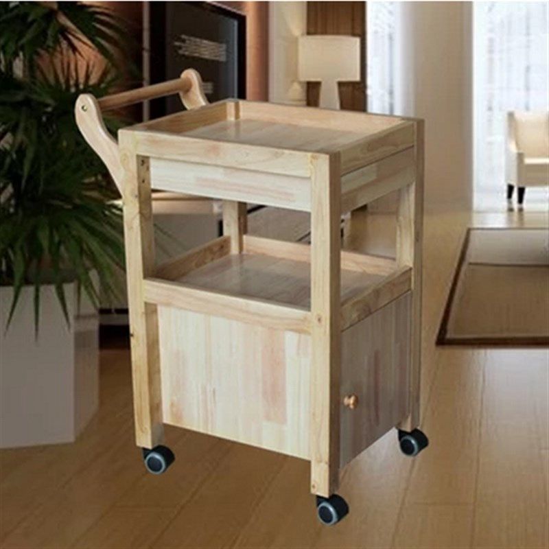 美发推车三层带抽屉手推车院实木小推车工具车酒水车,商业/办公家具,工具车,淘宝优惠券,粉丝福利购,淘宝优惠卷