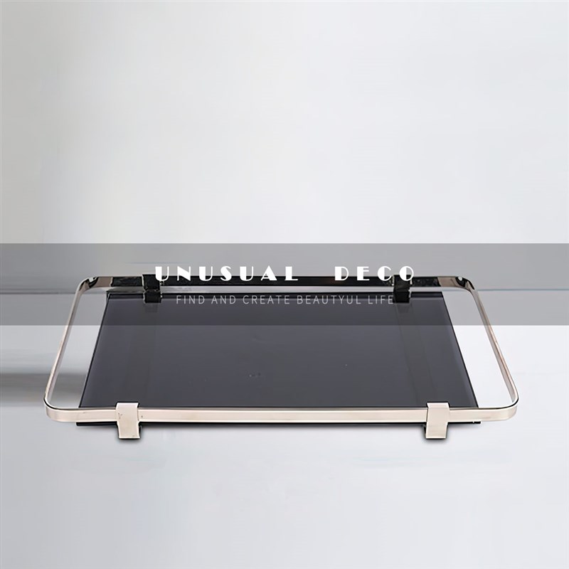 UNUUL现代样板间卧室飘窗摆件水晶留声机茶几搭配饰品