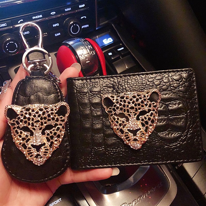 奢华豹头驾驶证本机动车行车本男行驶证皮二合一驾照驾照本女