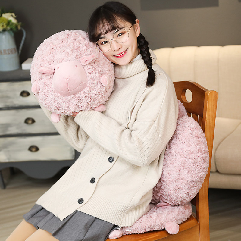 萌宠羊公仔粉少女心布娃娃毛绒小绵羊抱枕玩偶六一儿童节安抚,玩具/童车/益智/积木/模型,毛绒/玩偶/公仔/布艺类玩具,淘宝优惠券,粉丝福利购,淘宝优惠卷
