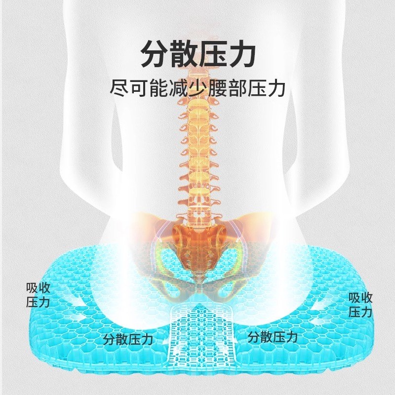 汽车坐垫夏季凉垫凝胶冰垫单片四季通用座椅通风透气夏天冰丝座垫