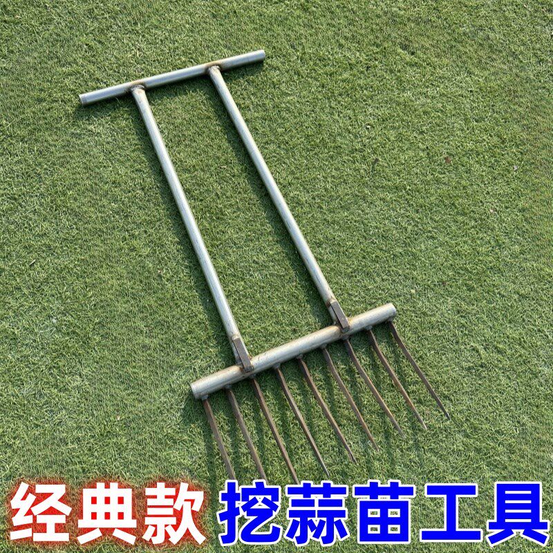 大蒜出苗器挖蒜苗挖姜蒜苗叉子挖土翻土翻地