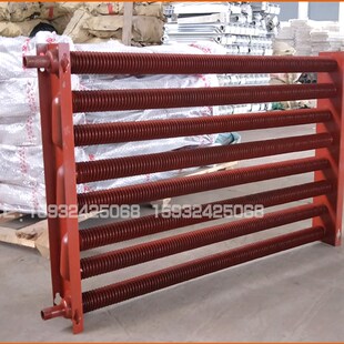 钢制焊翅片管暖气片散热器蒸气蔬菜大棚缠绕管散热器