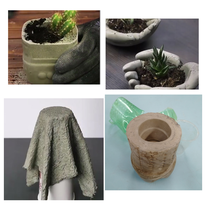 速干水泥快修地面堵漏10分钟快干快硬工艺品花盆制作快水泥5斤