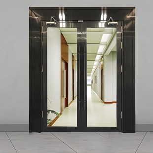 玻璃防火门 防火玻璃门甲乙级玻璃门酒店商场防火门