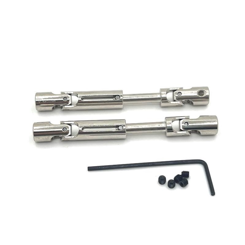 莽牛1/12新款 MN98 MN99S RC遥控车金属零配件升级前后传动轴改装