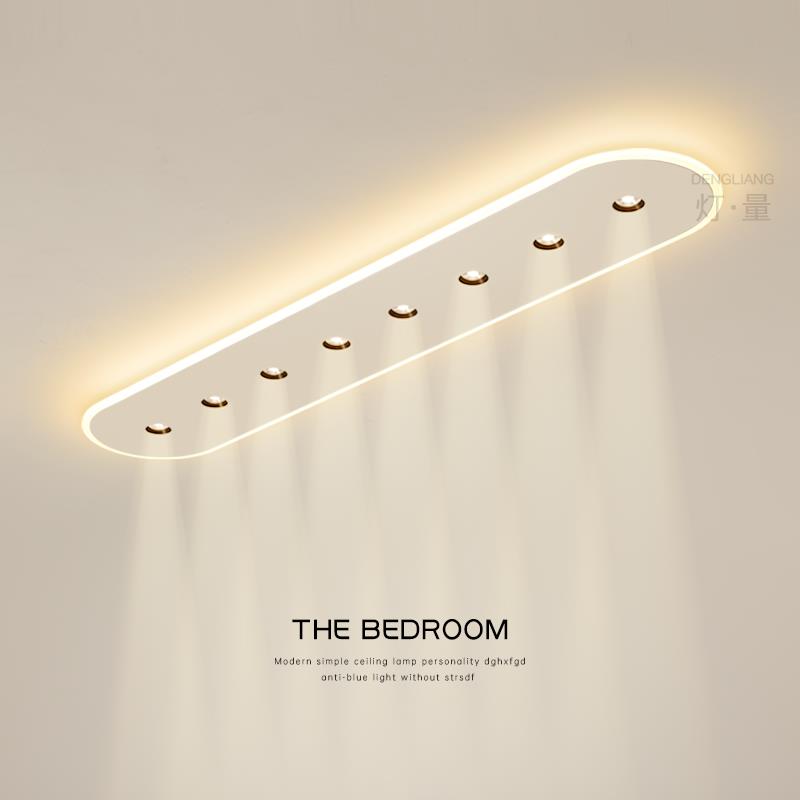 简约现代长条过道灯创意led吸顶灯新款客厅走廊灯卧室灯阳台灯具