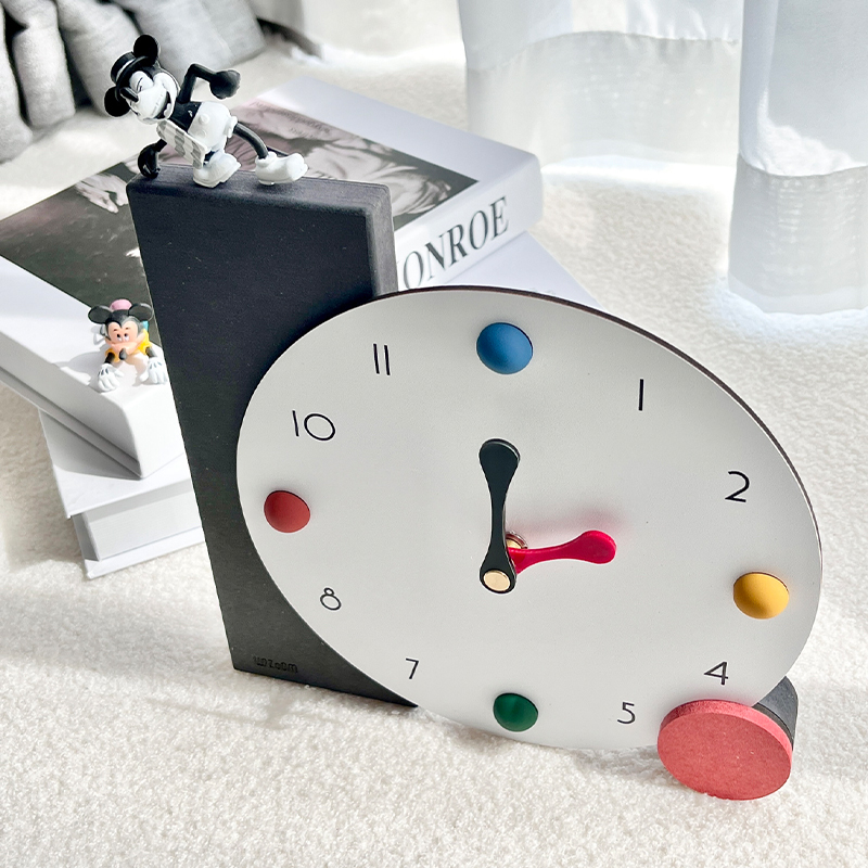 客厅桌面摆件家居饰品座钟现代电视柜钟表书房卧室酒柜装饰