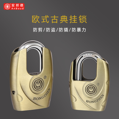 防铜挂锁安全锁防盗家用门锁免钥匙地下室仓库锁头小号宿舍防撬锁