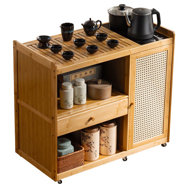 茶台茶车家用茶水柜实木小茶桌带轮茶几功夫茶具装烧水一体,住宅家具,家用茶台/茶桌,淘宝优惠券,粉丝福利购,淘宝优惠卷