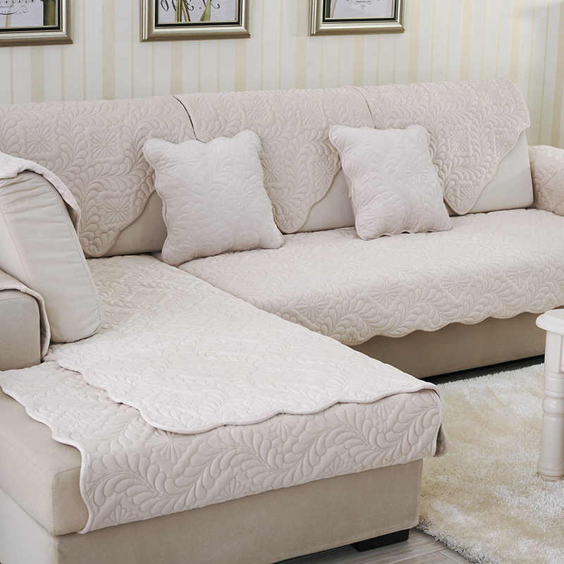 沙发垫冬季布艺时尚坐垫短毛绒欧式四季皮沙发防滑沙发巾罩,居家布艺,沙发垫,淘宝优惠券,粉丝福利购,淘宝优惠卷