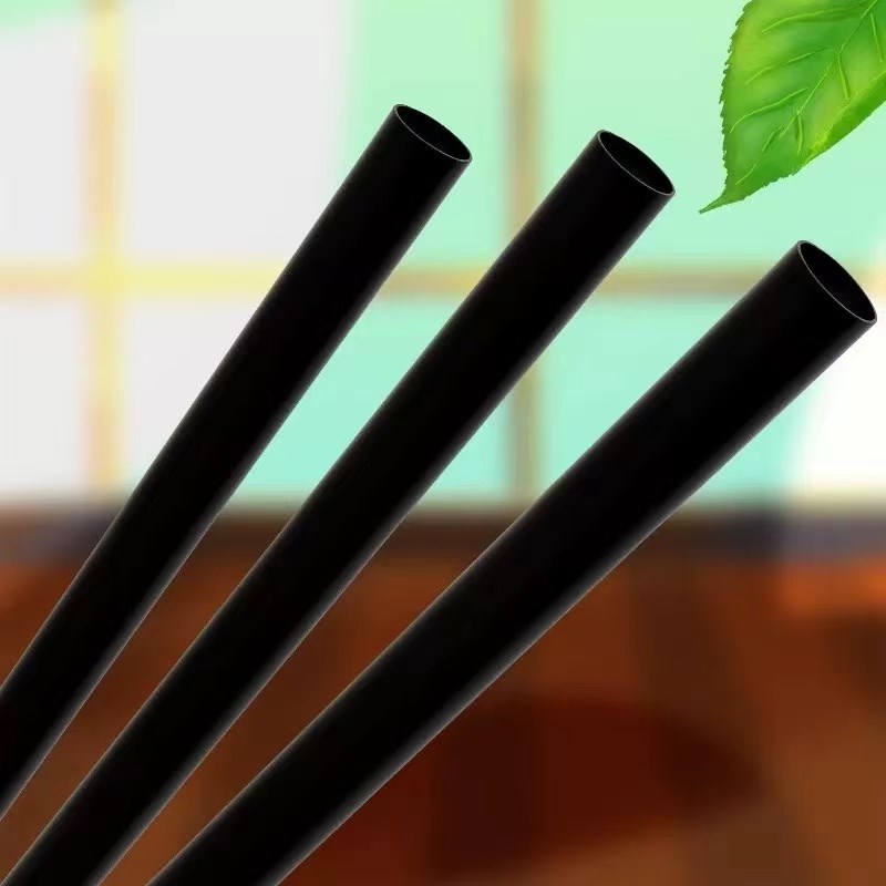 沛晴 黑色晾衣杆不锈钢管加长杆式晾衣架竿衣柜挂杆毛巾杆浴帘杆