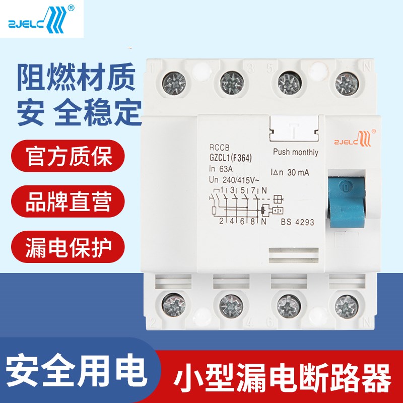 正珠DZ0LE-2家用小型漏电保护器断路器DPN空气关进出线