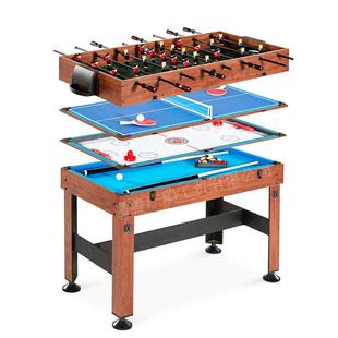 54in4合1多功能球台桌上足球台球桌曲棍球台乒乓球台厂家直销外贸