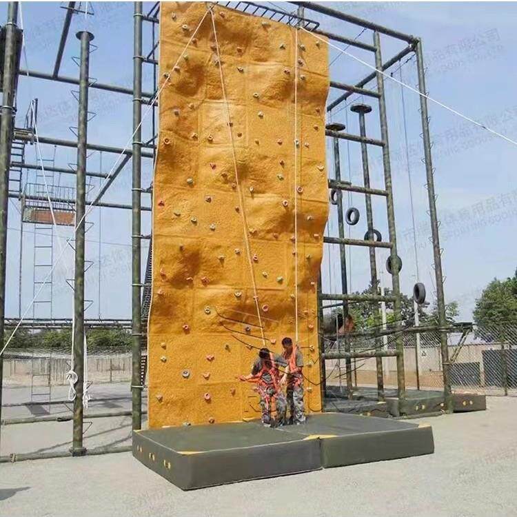 综合体能训练架高空断桥爬网攀爬架多面体组合训练器材厂家