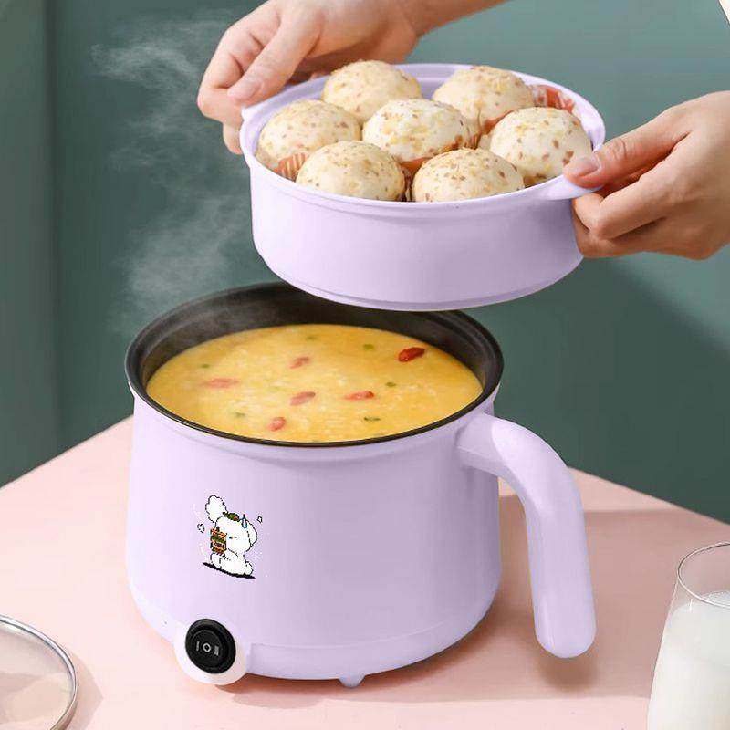 德国多功能煎炒煮涮电煮锅学生宿舍电热锅电火锅家用电饭煲小电锅,厨房电器,电煮锅,淘宝优惠券,粉丝福利购,淘宝优惠卷